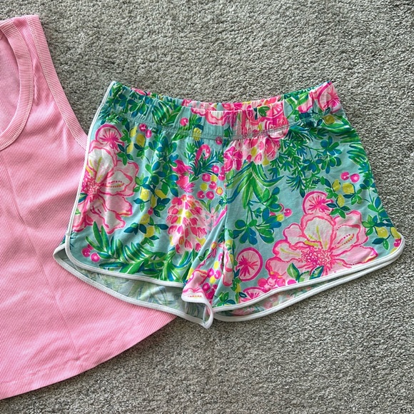 Lilly Pulitzer Other - Lilly Pulitzer 4” Pajama Knit Shorts
